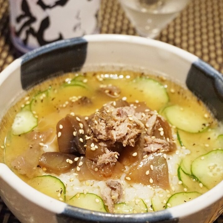 【高知食材】鰹の冷汁丼